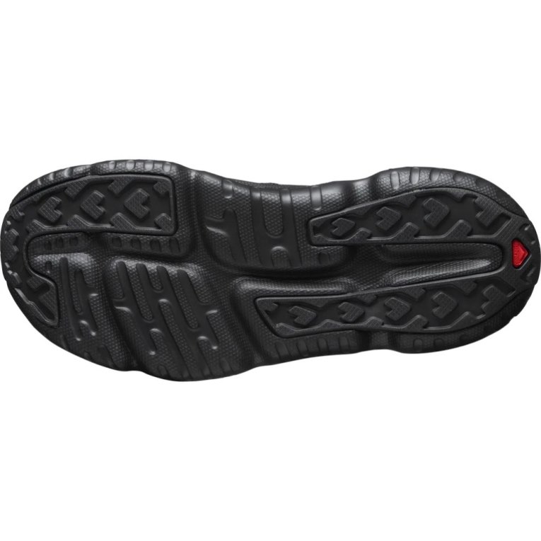 Black Salomon Reelax 5.0 Women's Slides | PH 58164D